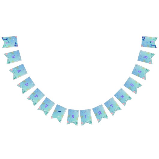 Bannière de Bunting d'un jour sur la mer (Tout)