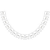 Bannière de Bunting Joyeux Anniversaire (Tout)