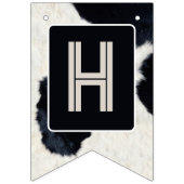 Bannière de Bunting pour l'anniversaire de la vach (Deuxième drapeau)