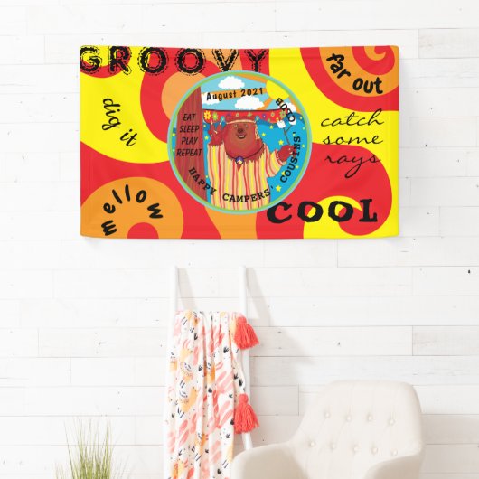 Bannière de camp Bear (En situation)