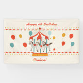 Bannière de carrousel de cheval (Horizontal)