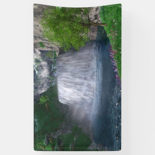 Bannière de cascade Cwm (Vertical)