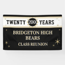 Bannière de célébration de la réunion des 20 ans !