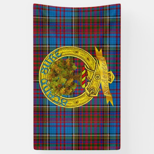 Bannière de clan d'Anderson (Vertical)