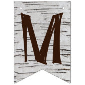 Bannière de coeur de bouleau Bannière de mariage r (Deuxième drapeau)