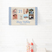 Bannière de collage de photos pour une fête d'anni (Insitu)