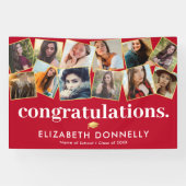 Bannière de collage photo de graduation moderne Re (Horizontal)