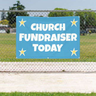 Bannière de collecte de fonds aujourd'hui pour l'é