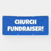 Bannière de collecte de fonds de l'église (Horizontal)