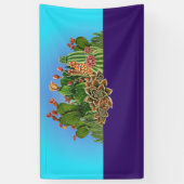 Bannière de conception Cactus (Vertical)