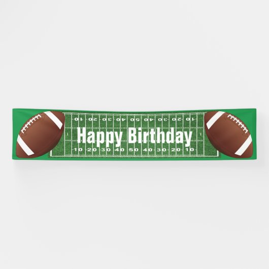 Bannière de conception de football (Horizontal)