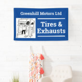 Bannière de conception de la conception de l'entre (En situation)