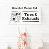 Bannière de conception de la conception de l'entre (En situation)