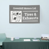 Bannière de conception de la conception de l'entre (Salon professionnel)