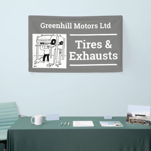 Bannière de conception de la conception de l'entre (Salon professionnel)