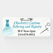 Bannière de couture personnalisée (Horizontal)