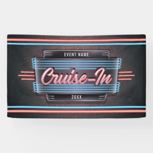 Bannière de croisière Neon (Horizontal)