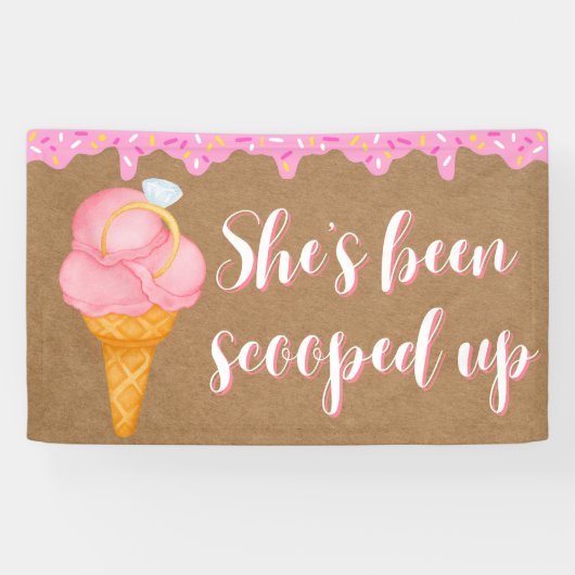 Bannière de décoration de mariage pour la fête de (Horizontal)