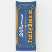 Bannière de décoration de réunion familiale (Vertical)