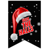 Bannière de décoration Deck The Halls Snow Collect (Troisième drapeau)