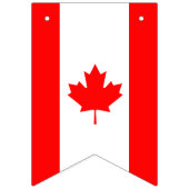 bannière de décoration drapeau CANADA (Deuxième drapeau)
