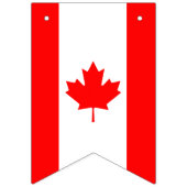 bannière de décoration drapeau CANADA (Premier drapeau)