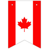bannière de décoration drapeau CANADA (Troisième drapeau)