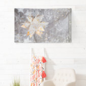 Bannière de décoration en étoile de Noël (En situation)