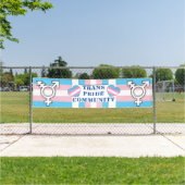 Bannière de défilé communautaire Trans Pride (Insitu)