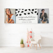 Bannière de deux diplômes photo (Insitu)