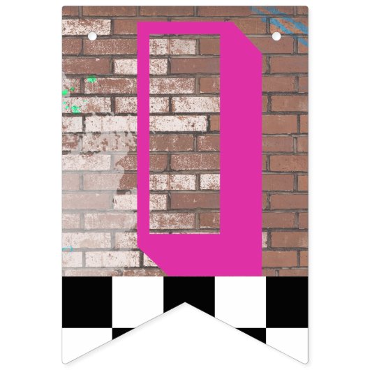 Bannière de diva de Lil de baby shower de hip hop (Deuxième drapeau)