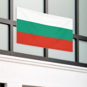 Bannière de drapeau bulgare patriotique (Bâtiment extérieur)
