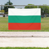 Bannière de drapeau bulgare patriotique (Insitu)