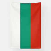 Bannière de drapeau bulgare patriotique (Verticale)