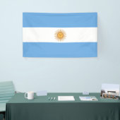 Bannière de drapeau d'Argentine Décoration festive (Salon professionnel)