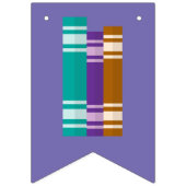 Bannière de drapeau de coin de lecture avec hériss (Premier drapeau)