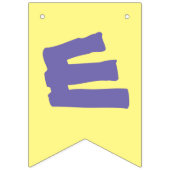 Bannière de drapeau de coin de lecture avec hériss (Troisième drapeau)