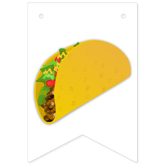 Bannière de drapeau de partie de fiesta (Troisième drapeau)