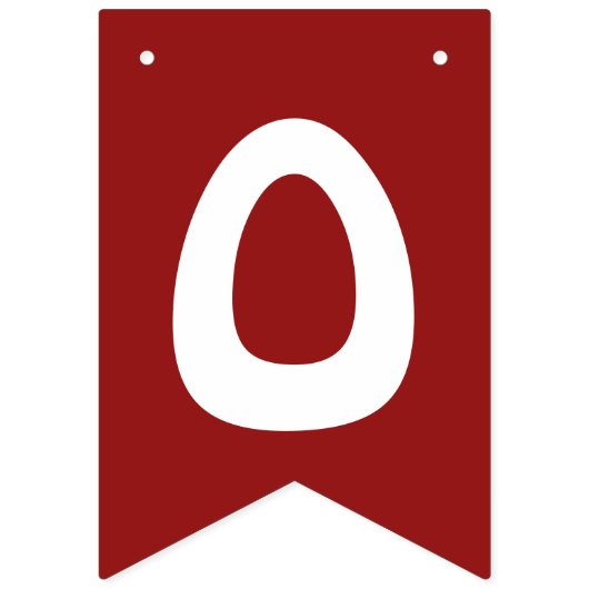 Bannière de drapeau de partie de travail (Deuxième drapeau)