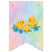 Bannière de drapeau pour fête d'anniversaire - Fêt (Troisième drapeau)