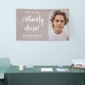 bannière de faire-part de graduation virtuellement (Salon professionnel)