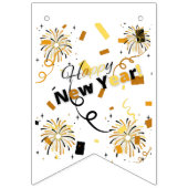 Bannière de fanions Nouvel An (Premier drapeau)