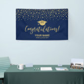 Bannière de Félicitations de Remise de Diplôme ave (Salon professionnel)