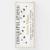 Bannière de Félicitations pour Diplômé (Vertical)