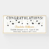 Bannière de Félicitations pour Diplômé (Horizontal)