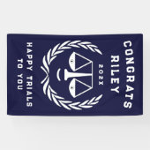 Bannière de félicitations pour la remise des diplô (Horizontal)