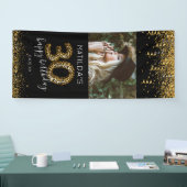 Bannière de fête d'anniversaire 30 ans moderne (Salon professionnel)