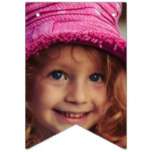 BANNière DE FÊTE D'ANNIVERSAIRE AVEC PHOTO PERSONN (Troisième drapeau)