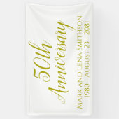 Bannière de fête d'anniversaire personnalisée (Vertical)