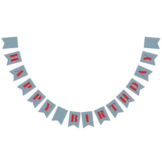 Bannière de fête d'anniversaire sur le thème du tr (Tout)